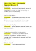 COMS 320 Exam 2 Questions & Answers &lpar;Grade A&plus;&rpar;&period;docx&NewLine;&NewLine;