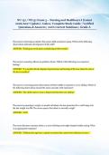 NU 131 &sol; NU131 Exam 3 &ndash; Nursing and Healthcare I &lpar;Latest &NewLine;2026&sol;2027 Update&rpar; &vert; Galen &vert; Complete Study Guide &vert; Verified &NewLine;Questions & Answers &vert; 100&percnt; Correct Solutions &vert; Grade A 