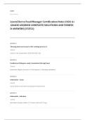 food manager EXAM A&plus; GRADE ASSURED COMPLETE SOLUTIONS AND VERIFIED ANSWERS