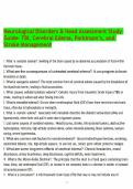 Neurological Disorders & Head Assessment Study Guide- TBI&comma; Cerebral Edema&comma; Parkinson&rsquo;s&comma; and Stroke Management&period;pdf&NewLine;&NewLine;