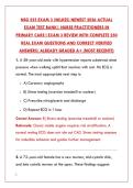 NSG 555 EXAM 3 LATEST 2026 TEST BANK &vert; 200&plus; REAL NURSE PRACTITIONER PRACTICE QUESTIONS & VERIFIED ANSWERS &vert; WILKES NSG555&NewLine;&NewLine;