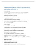 Emergency Medicine &lpar;intro&rpar; Exam questions&NewLine;and answers Graded A&plus;&NewLine;What is EMTALA&quest;&NewLine;Emergency Medical Treatment and Active Labor Act passed in 1986 that&NewLine;mandates all EDs provide serivce to all patients with any condition&NewLine;what must EM providers be able to