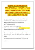 NGN ATI RN Comprehensive Predictor Exam&colon; 150&plus; Q&A with Answers 2026&sol;2027 &lpar;THE ULTIMATE GUIDE&rpar;