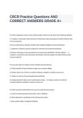 CRCR Certification Practice Questions and Revenue Cycle Review Guide
