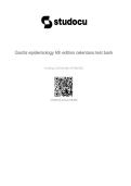Test Bank&colon; Gordis Epidemiology &lpar;6th Edition&rpar; &ndash; Celentano & Szklo &vert; Public Health & Disease Transmission &vert; Complete Exam Prep