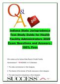 INDIANA STATE JURISPRUDENCE EXAM COMPLETE PACKAGE DEAL