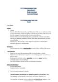 N212 Pathophysiology Study Guide Exam 1  Patho physiology &lpar;Eastwick College&rpar;