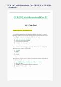 NUR 2502 Multidimensional Care III Final Exam &ndash; 100&plus; Q&As on Dysrhythmias&comma; Pacemakers&comma; Cardioversion & Valve Disorders &NewLine;&NewLine;