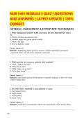 NUR 5461 Module 3 Quiz &ndash; 100 Q&As on Advanced Health Assessment &lpar;HEENT&comma; Cardiac&comma; Respiratory&comma; Neuro&comma; MSK&rpar; 2026&sol;2027 &lpar;THE ULTIMATE GUIDE&rpar;&NewLine;&NewLine;