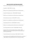 BNAD 301 CHAPTER 5 QUESTIONS AND ANSWERS