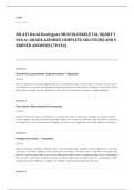 Shadow Health EXAM A&plus; GRADE ASSURED COMPLETE SOLUTIONS AND VERIFIED ANSWERS