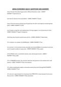 ABEKA ECONOMICS QUIZ 6 QUESTIONS AND ANSWERS&period;