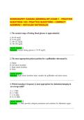 Sonography Canada Exam Questions and Answers &lpar;100&plus; Q&A&rpar; 2026&sol;2027 &lpar;THE ULTIMATE GUIDE&rpar;&NewLine;&NewLine;