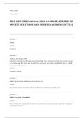 NMLS safe mortgage loan originator EXAM A&plus; GRADE ASSURED COMPLETE SOLUTIONS AND VERIFIED ANSWERS