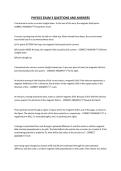 PHYSICS EXAM 3 QUESTIONS AND ANSWERS