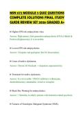 MSN 672 MODULE 3 QUIZ QUESTIONS&NewLine;COMPLETE SOLUTIONS FINAL STUDY&NewLine;GUIDE REVIEW SET 2026 GRADED A&plus;