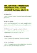 MSN 672 MODULE 3 QUIZ QUESTIONS&NewLine;COMPLETE SOLUTIONS VERIFIED&NewLine;ASSESSMENT BANK 2026 GRADED A&plus;
