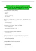 NSG 3600 &ndash; Pediatric Nursing Exam 3 Practice Questions and Solutions Study Guide &lpar;2026&rpar; &ndash; Galen College of Nursing