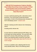 NGN VATI PN Comprehensive Predictor &vert;&vert;Verified &NewLine;Exam&excl;&excl;&vert;&vert; Most Recent Exam Actual Complete 175 Real &NewLine;Exam Questions And Correct Answers &lpar;Verified &NewLine;Answers&rpar; Already Graded A&plus; Guaranteed Success&excl;&excl; &NewLine;Brand New Exam&excl;&excl;&excl;