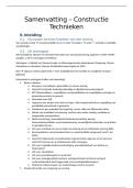 Samenvatting Constructie Technieken &vert; Woningpas & EPB &vert; Hogeschool Gent &vert; 2025&sol;26