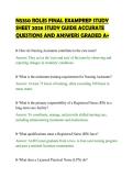 N5350 ROLES FINAL EXAMPREP STUDY&NewLine;SHEET 2026 STUDY GUIDE ACCURATE&NewLine;QUESTIONS AND ANSWERS GRADED A&plus;
