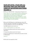 NACE CIP LEVEL 2 NACE CIP2 001&NewLine;PRACTICE TEST 2026 TEST BANK&NewLine;COMPLETE QUESTIONS SOLUTIONS&NewLine;GRADED A&plus;&NewLine;
