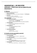 Korte samenvatting deel ZELFSTUDIE Procesrecht