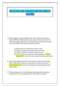 NSG 123&colon; HESI&colon; FINAL EXAM QUESTIONS WITH COMPLETE SOLUTIONS 