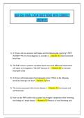 NUR 654 FINAL EXAM QUESTIONS WITH CORRECT ANSWERS 
