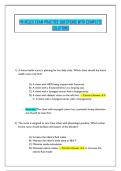 PN NCLEX EXAM PRACTICE QUESTIONS WITH COMPLETE SOLUTIONS&period;