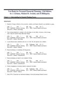 Personal Financial Planning &lpar;13th Ed&period;&rpar; &ndash; Gitman & Joehnk Test Bank