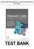 Primary Care&colon; Interprofessional Collaborative Practice &lpar;6th Ed&period;&rpar; &ndash; Buttaro Test Bank