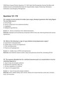 CNOR Exam Original Practice Questions 151&ndash;300&colon; High-Yield Perioperative Nursing Test Bank with&NewLine;Verified Answers and Detailed Rationales for Surgical Safety&comma; Asepsis&comma; Positioning&comma; Hemostasis&comma;&NewLine;Sterilization&comma; and Emergency Management