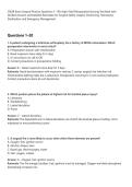 CNOR Exam Original Practice Questions 1&ndash;150&colon; High-Yield Perioperative Nursing Test Bank with&NewLine;Verified Answers and Detailed Rationales for Surgical Safety&comma; Asepsis&comma; Positioning&comma; Hemostasis&comma;&NewLine;Sterilization&comma; and Emergency Management
