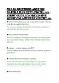 NEA BC QUESTIONS ANSWERS&NewLine;RATED A PLUS NEW UPDATE 2026&NewLine;STUDY GUIDE COMPREHENSIVE&NewLine;QUESTIONS ANSWERS VERIFIED A&plus;&NewLine;