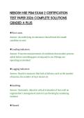 NEBOSH HSE PSM EXAM 2 CERTIFICATION&NewLine;TEST PAPER 2026 COMPLETE SOLUTIONS&NewLine;GRADED A PLUS