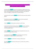 CORRECTIONAL OFFICER SOCE EXAM REVIEW QUESTIONS WITH VERIFIED CORRECT ANSWERS 