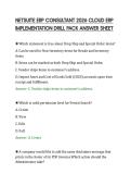 NETSUITE ERP CONSULTANT 2026 BUSINESS&NewLine;PROCESS AUTOMATION WORKBOOK SOLVED&NewLine;QUESTIONS COMPILATION&NewLine;