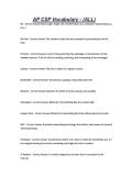 AP CSP Vocabulary - &lpar;ALL&rpar;