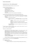 Samenvatting Digital Organisation &vert; Universiteit Antwerpen &vert; 2025&sol;26