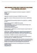 QMS ROADWAY EXAM WITH COMPLETE SOLUTIONS 100&percnt; VERIFIED 2026-2027&excl;&excl;