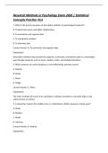 Developmental Psychology Final Exam 2026 &vert; Questions  with Detailed Explanations