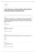 TNCC EXAM A&plus; GRADE ASSURED COMPLETE SOLUTIONS AND VERIFIED ANSWERS