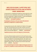 WGU D120 OA EXAM &vert; &lbrace;LATEST 2026&sol; 2027 &NewLine;UPDATE&rcub; COMPLETE ACTUAL AND AUTHENTIC &NewLine;EXAM &vert; BRAND NEW&excl;