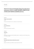 WGU EXAM A&plus; GRADE ASSURED COMPLETE SOLUTIONS AND VERIFIED ANSWERS