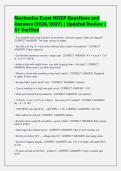 NEIEP Mechanics Exam Bundle with Complete Solutions