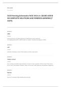 WGU D220 EXAM A&plus; GRADE ASSURED COMPLETE SOLUTIONS AND VERIFIED ANSWERS