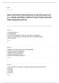food manager EXAM A&plus; GRADE ASSURED COMPLETE SOLUTIONS AND VERIFIED ANSWERS