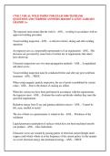 CWB 2 VISUAL WELD INSPECTOR EXAM 1000 TESTBANK &NewLine;QUESTIONS AND VERIFIED ANSWERS 2026&sol;2027 LATEST ALREADY &NewLine;GRADED A&plus; 