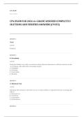 CPA EXAM A&plus; GRADE ASSURED COMPLETE SOLUTIONS AND VERIFIED ANSWERS